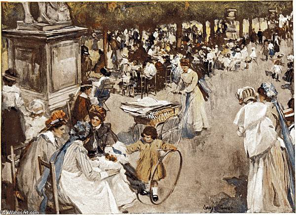 In The Gardens — Cyrus Cuneo