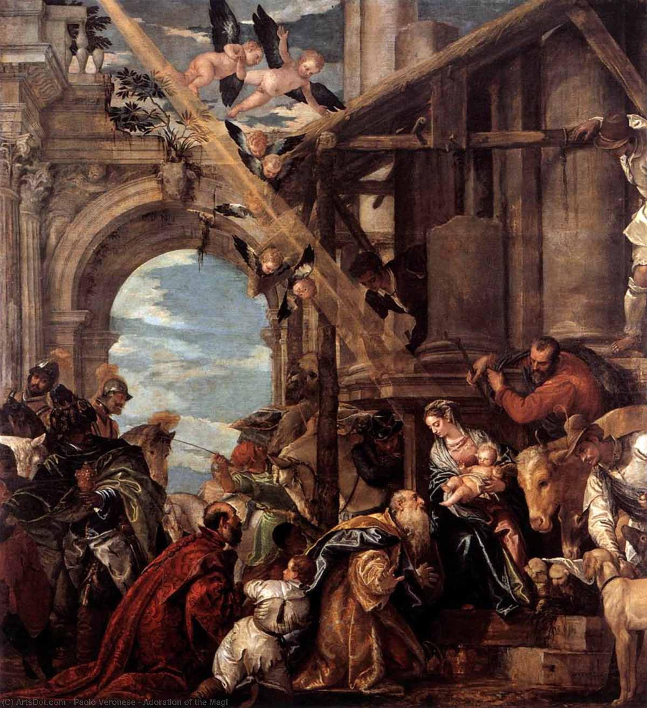 Adoración De Los Magos — Paolo Veronese