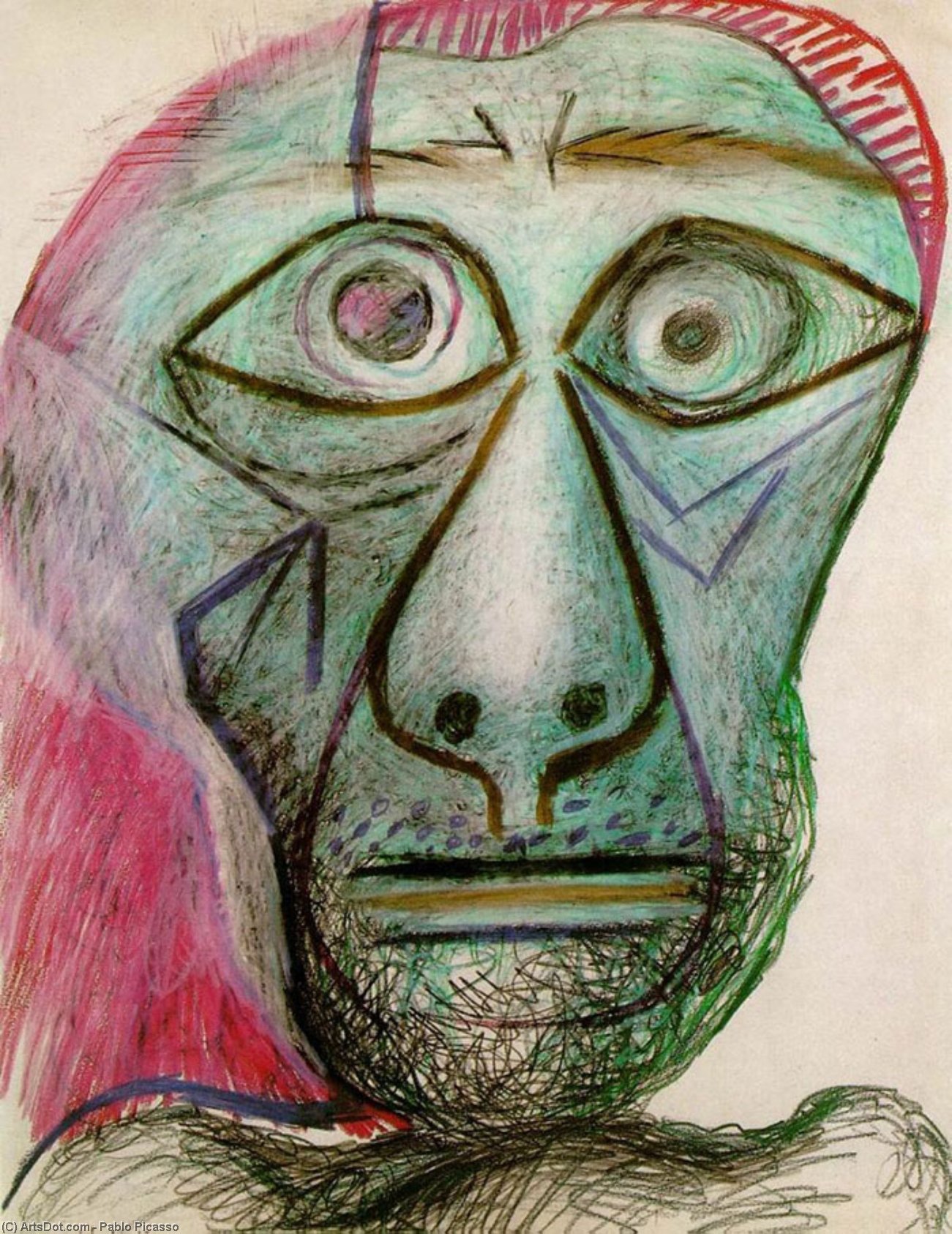 Self-portrait 6 — Пабло Пикассо
