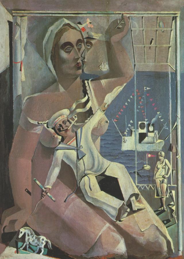 Venus Und Der Seemann - Hommage An Salvat-papasseit — Salvador Dalí