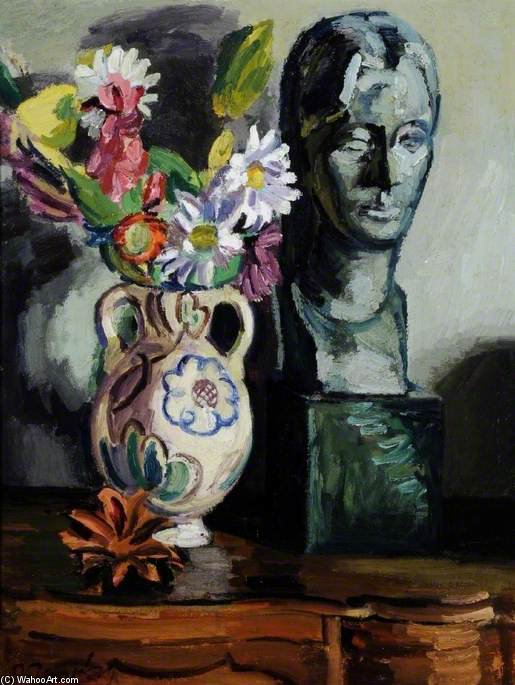 Still Life With A Bust Of Vanessa Bell — Duncan Grant