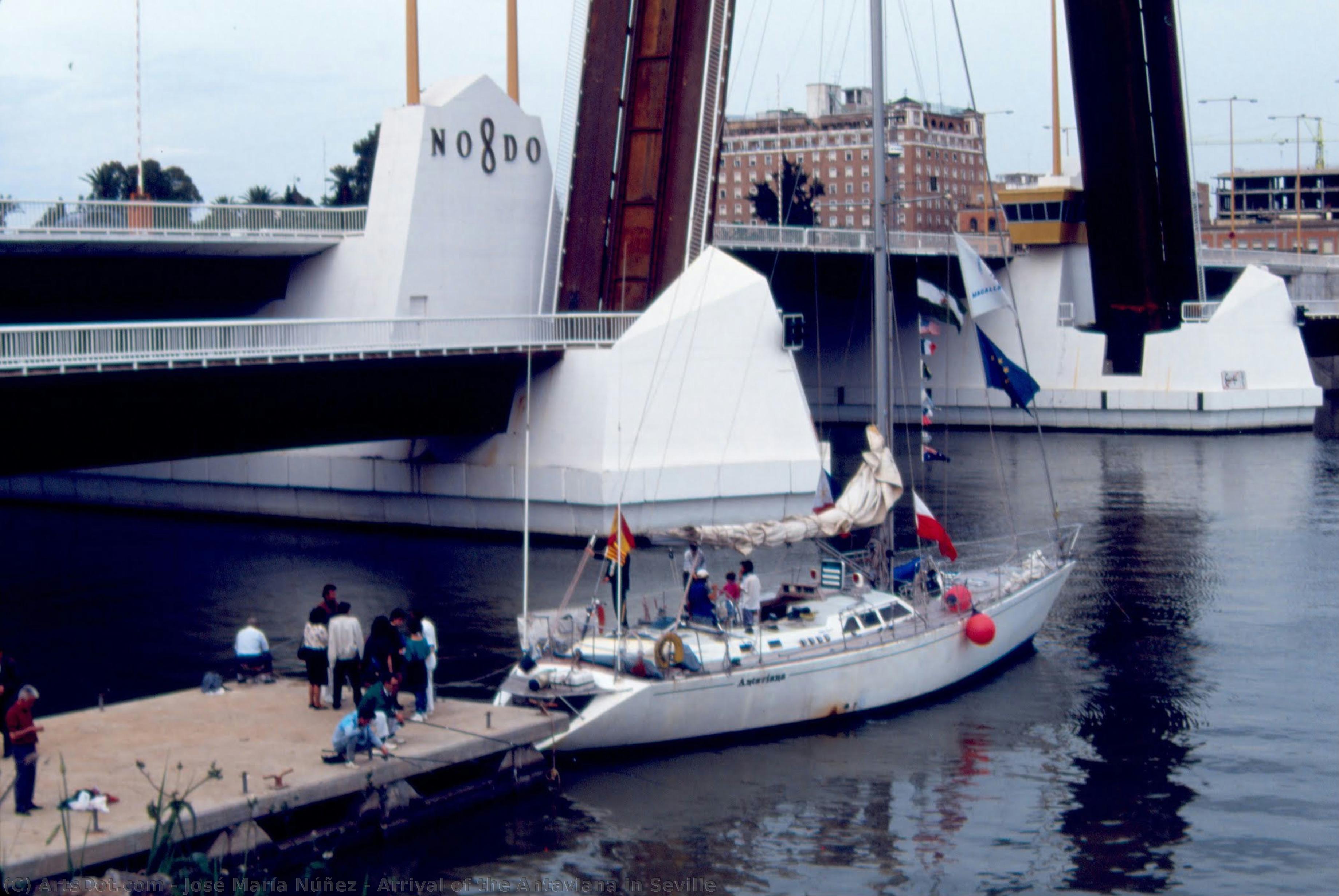 Arrival Of The Antaviana In Seville — José María Núñez