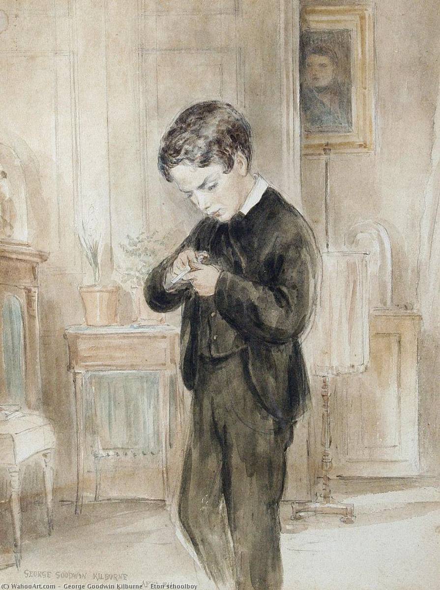 Eton Schoolboy — George Goodwin Kilburne