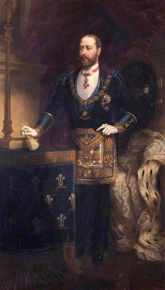Hrh Albert Edward, Prince Of Wales, Kg, Kt, Kp, Gcb, Gcsi, Gcmg, Gcie, Gcvo — Chevalier Louis William Desanges