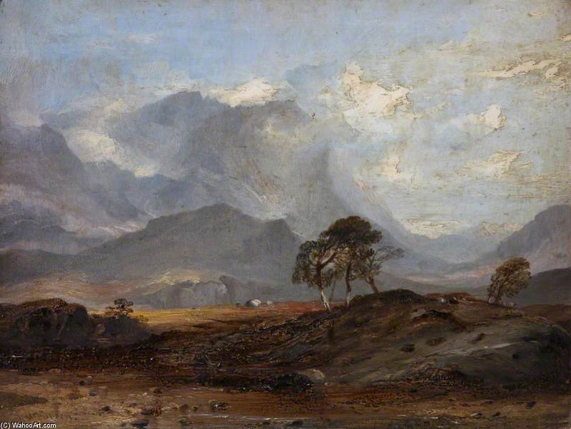 Highland Landscape, Glencoe — Хорацио Маккаллох