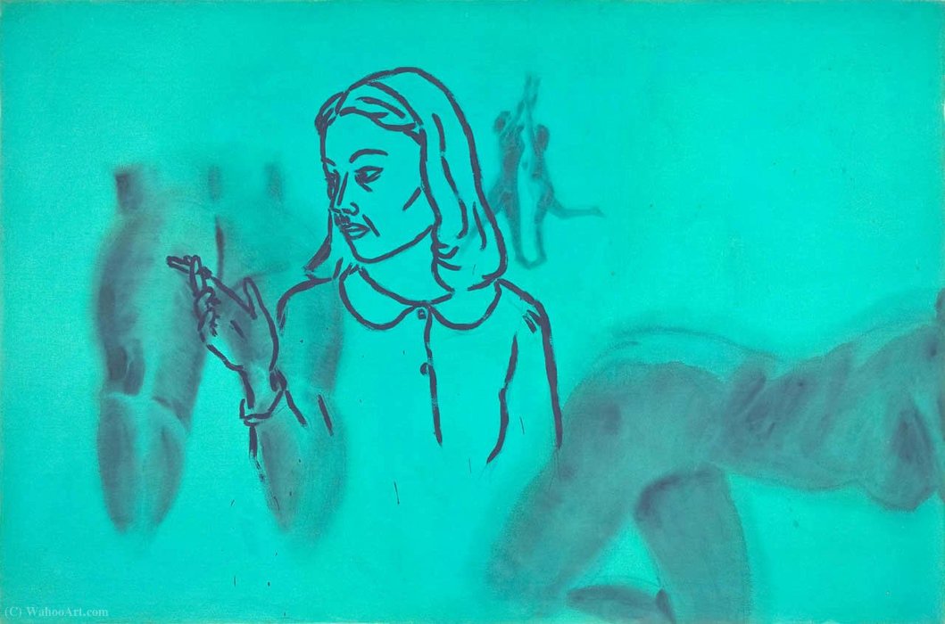 Rainy Night In Rubber City — David Salle