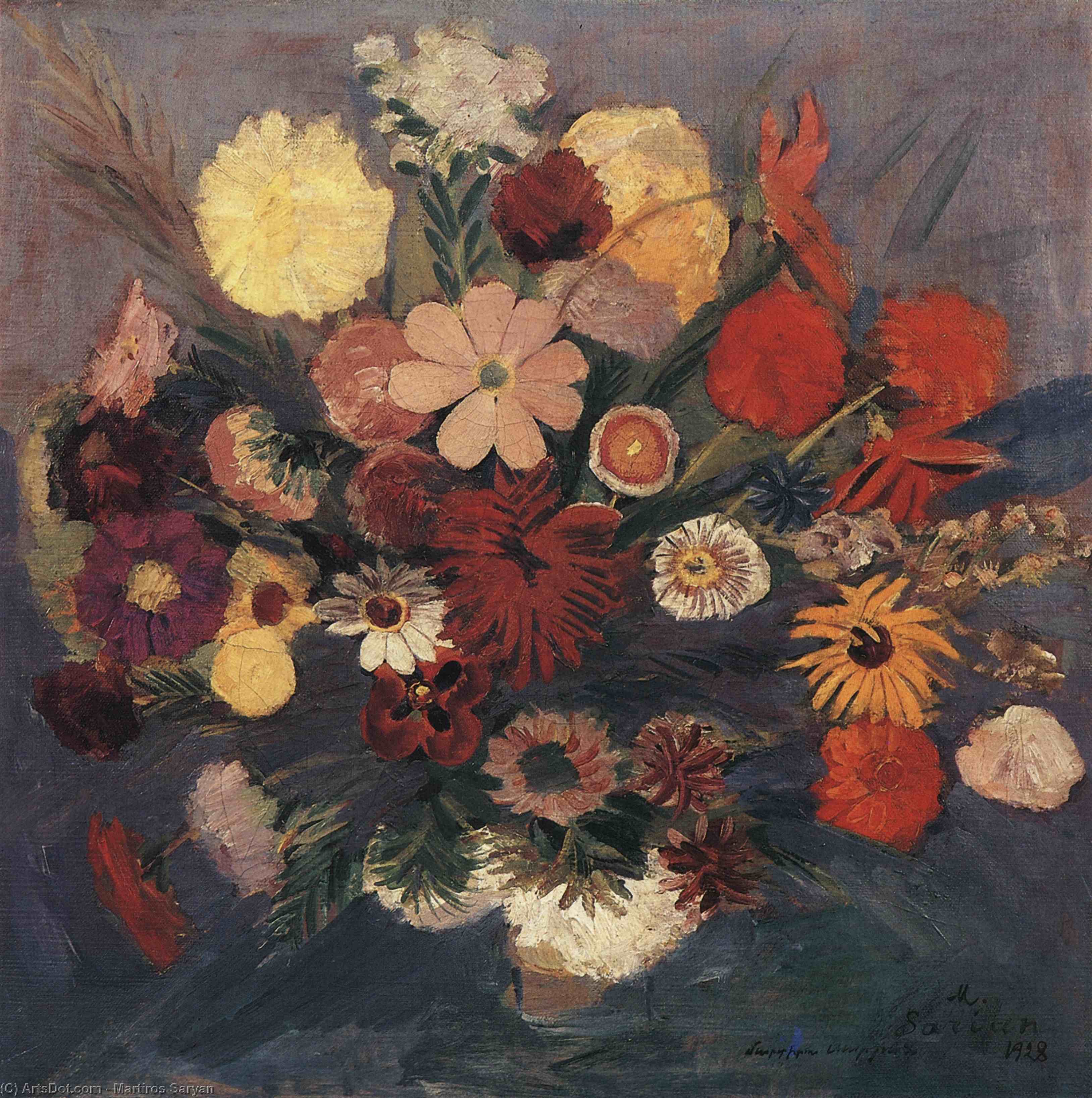 Flowers — Martiros Saryan