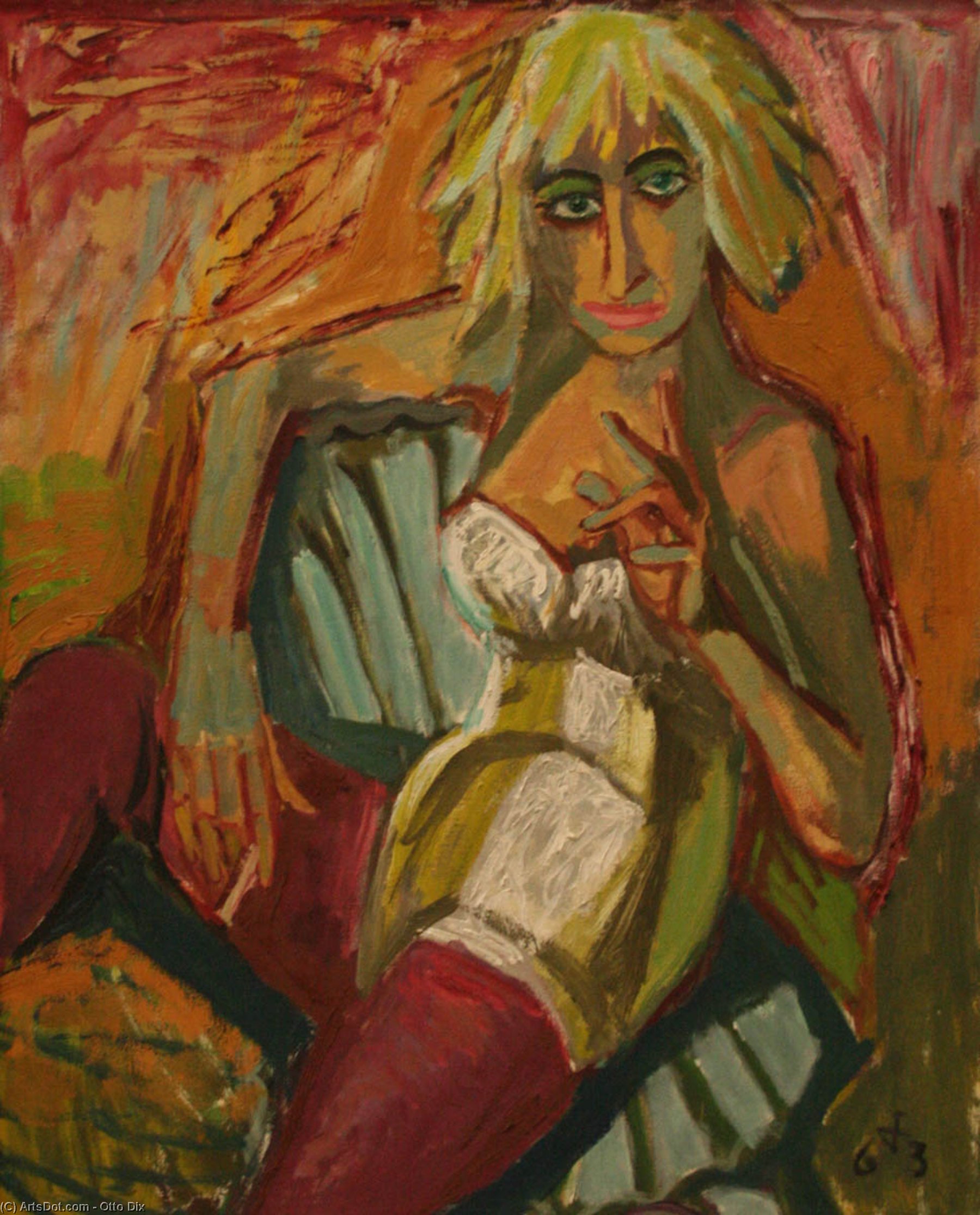 Lady Eleonore Frey Ii — Otto Dix