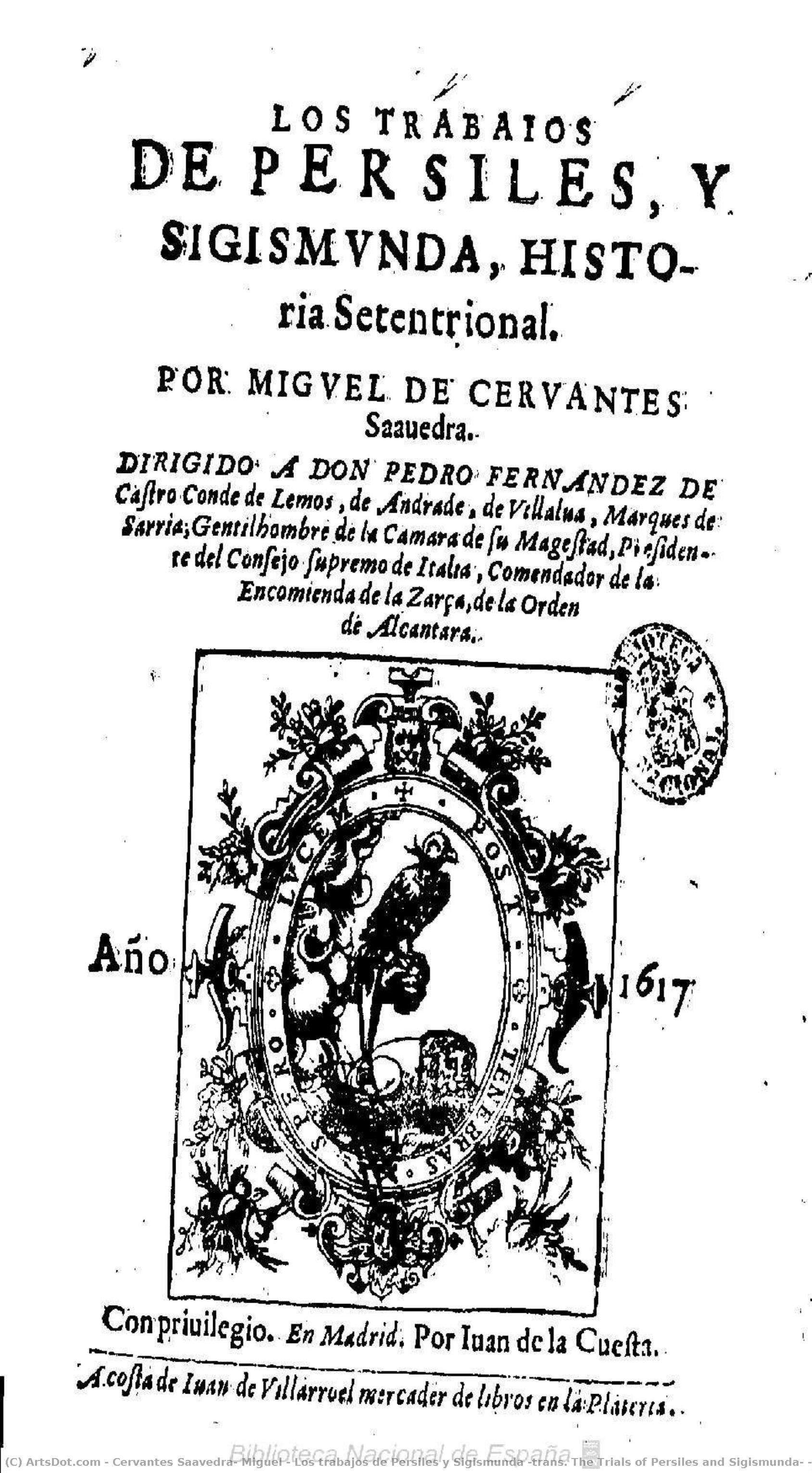 Los Trabajos De Persiles Y Sigismunda — Miguel De Cervantes Saavedra