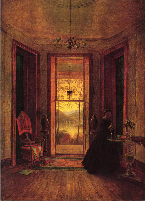 A Home On The Hudson — Thomas Worthington Whittredge
