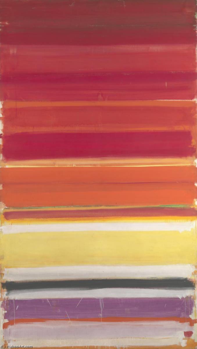 Horizontal Stripe Painting November 1957 January 1958 — Patrick Heron
