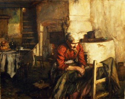 Mending Clothes — Walter Langley