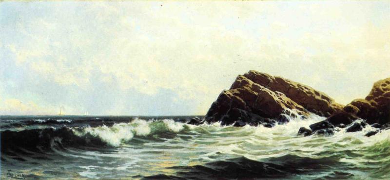 Sailboats At Sea — Alfred Thompson Bricher