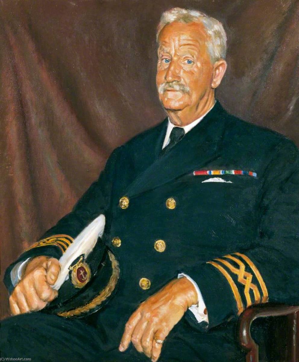Captain Henry Jackson, Obe, Merchant Navy — Bernard Hailstone