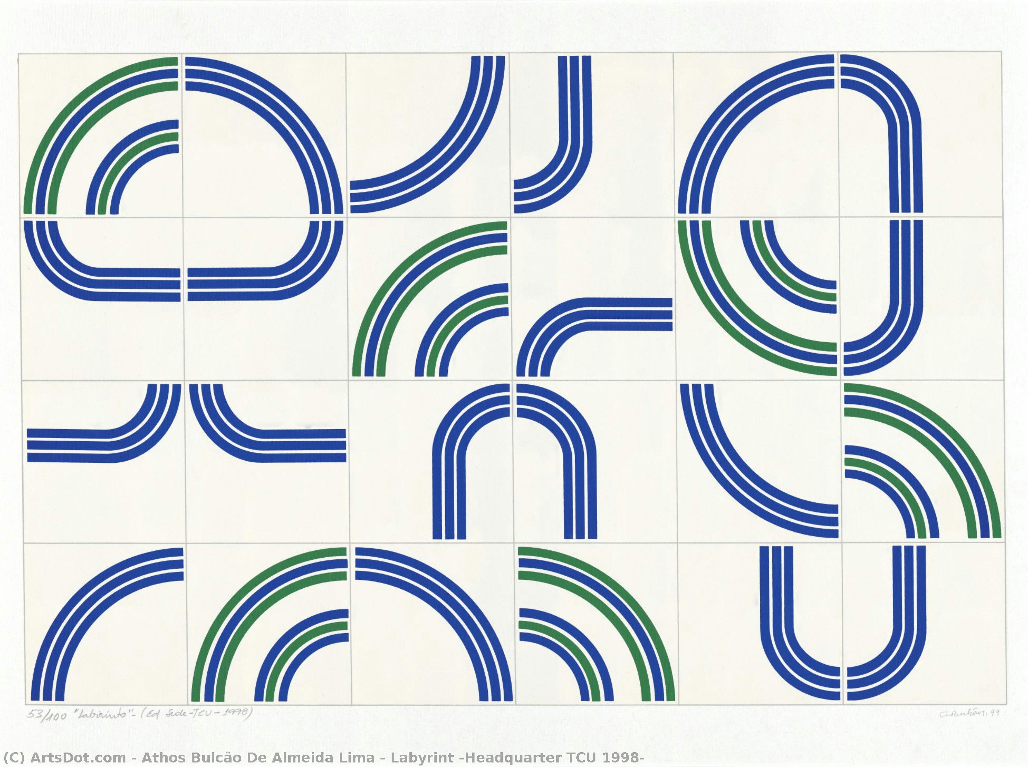 Labyrint [headquarter Tcu 1998] — Athos Bulcão De Almeida Lima