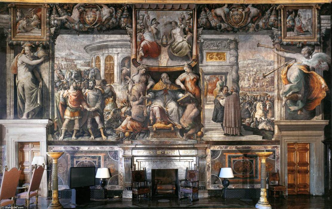 History Of Paul Iii — Cecchino Del Salviati