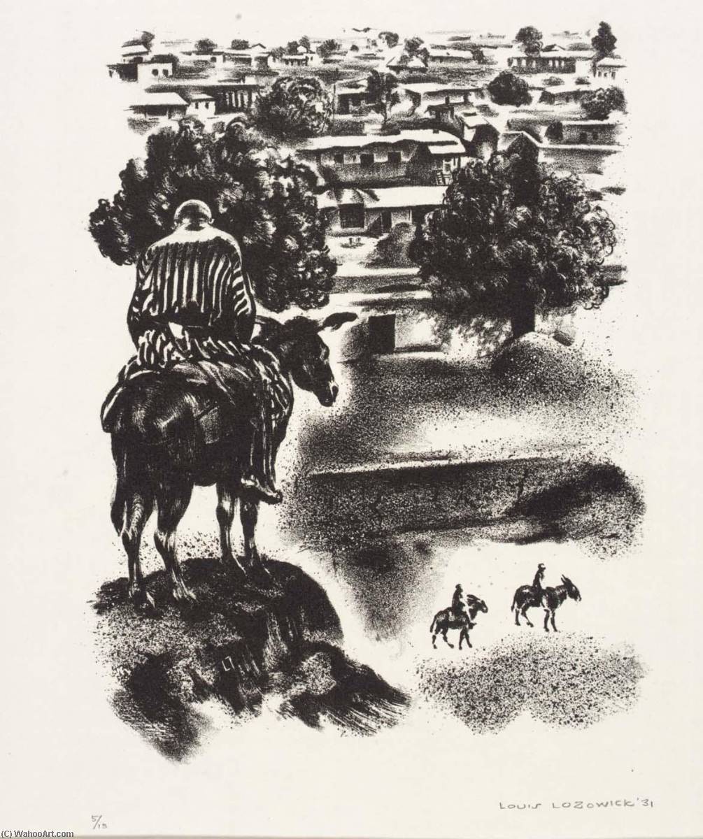 Kurgan Tubé — Louis Lozowick