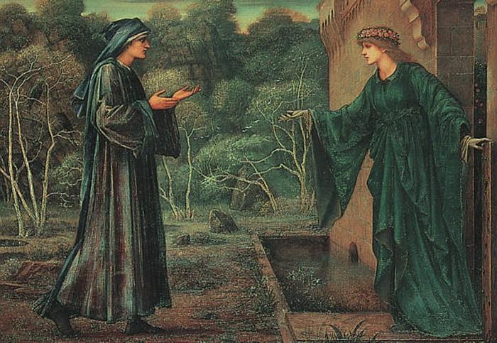 Pilgrim At The Gate Of Idleness — Edward Coley Burne-jones