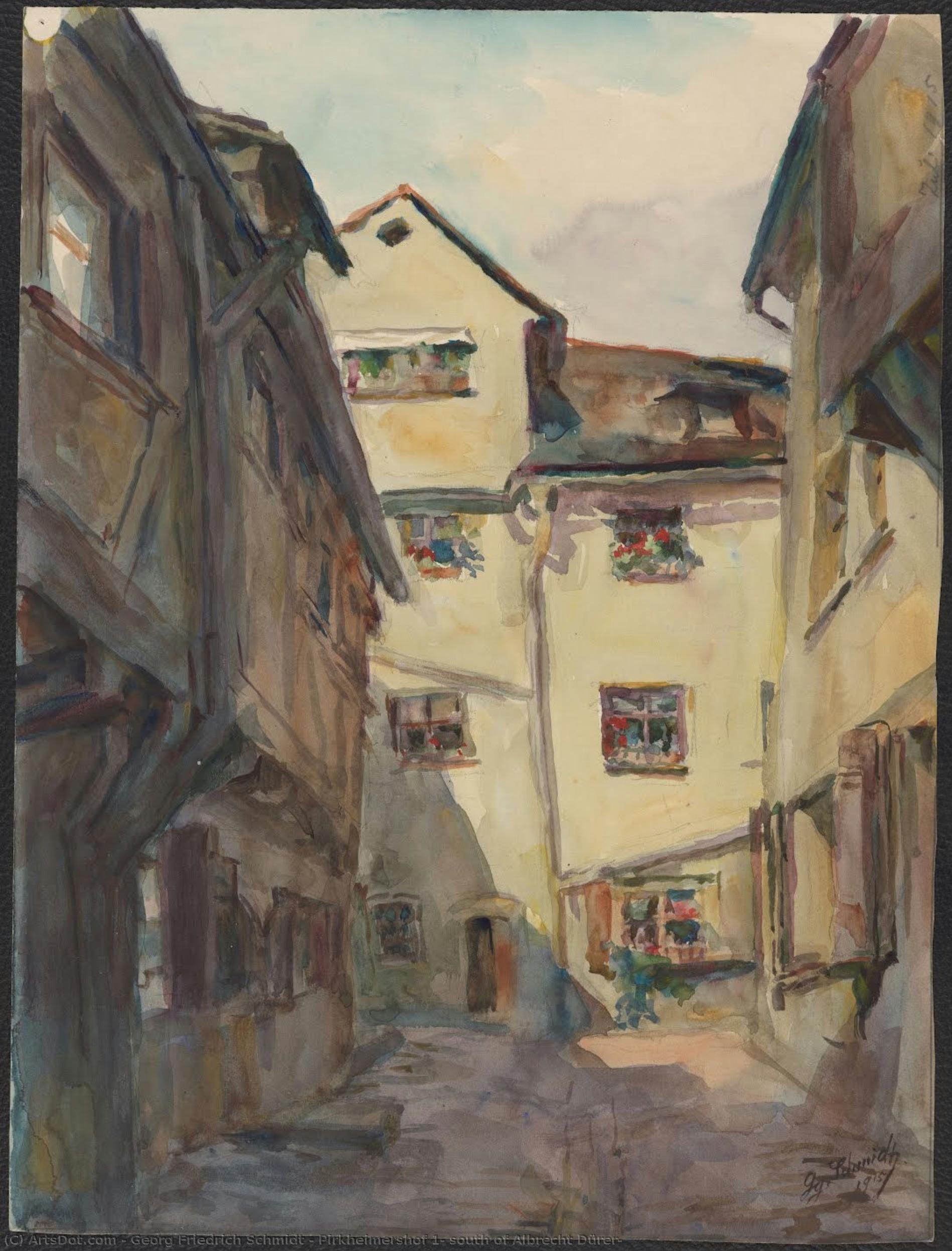 Pirkheimershof 1, South Of Albrecht Dürer — Georg Friedrich Šmit