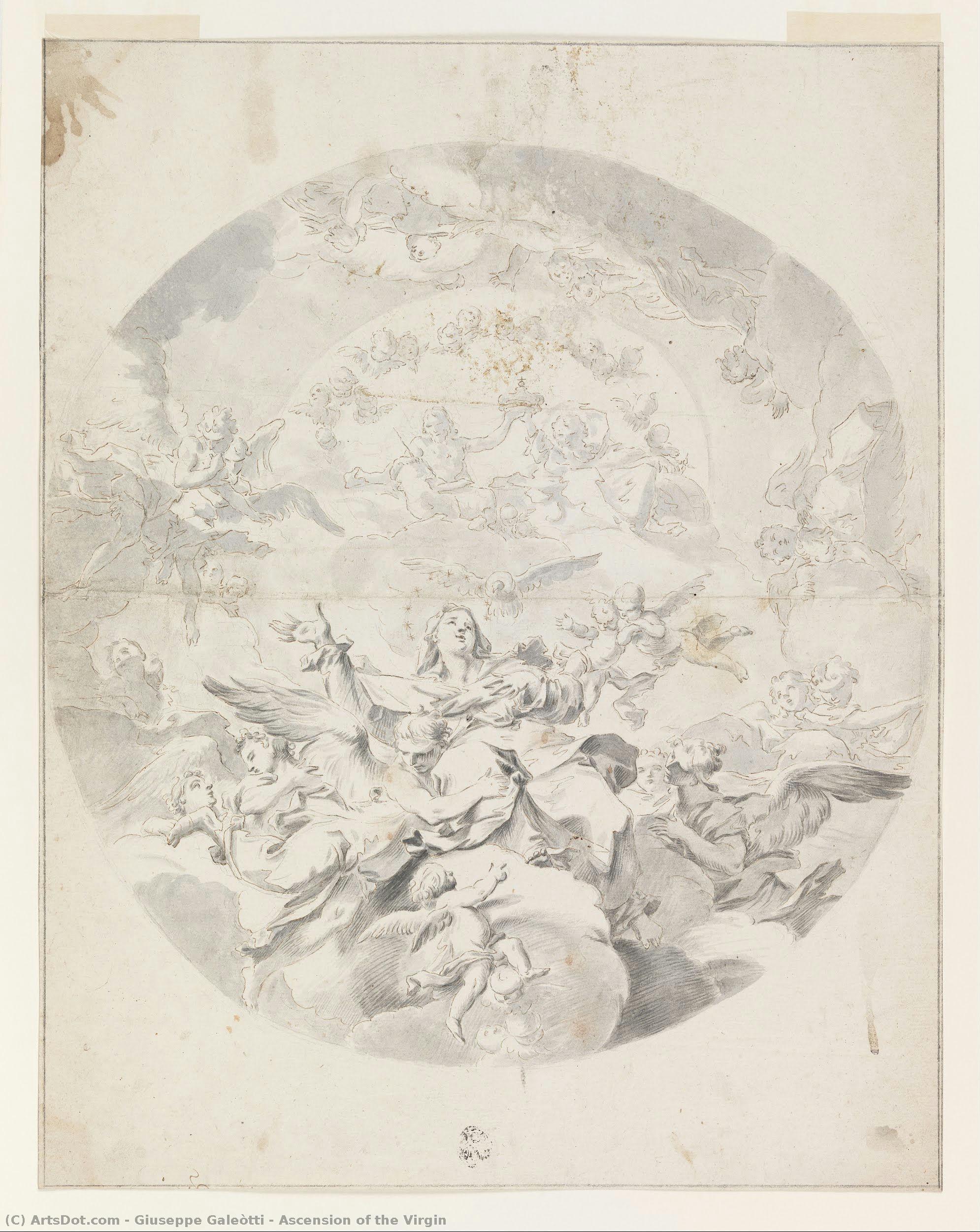 Ascension Of The Virgin — Giuseppe Galeòtti
