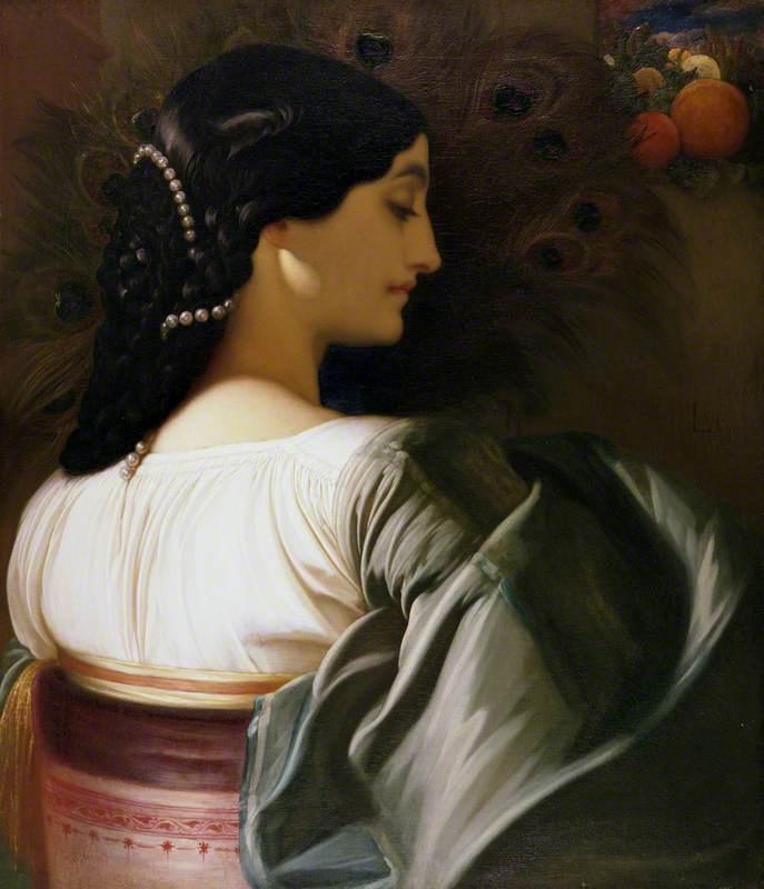 La Nanna, Pavonia — Sir Frederic Lord Leighton