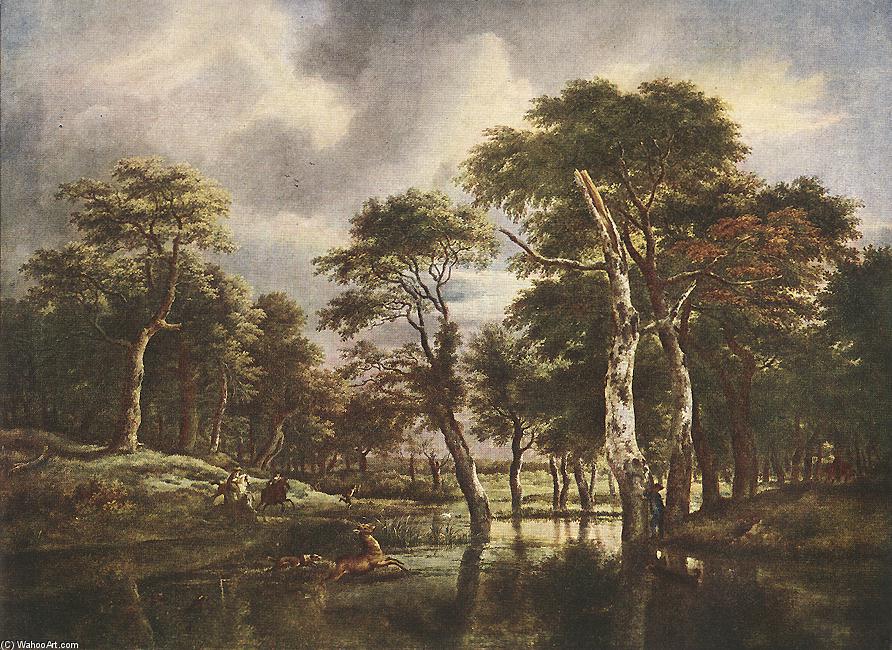 The Hunt — Jacob Van Ruisdael