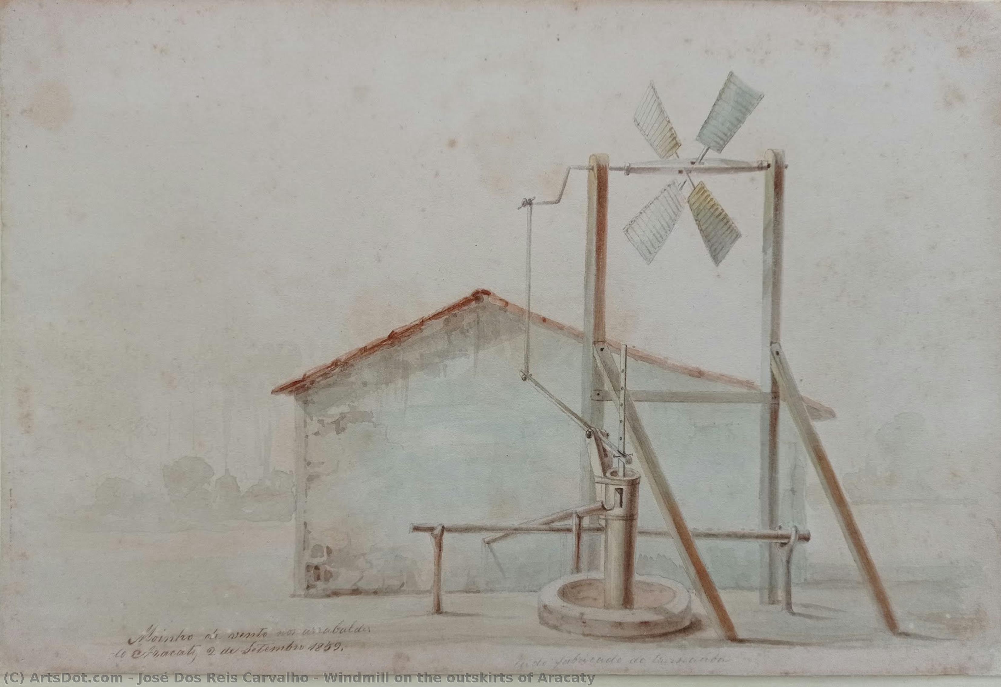 Windmill On The Outskirts Of Aracaty — José Dos Reis Carvalho