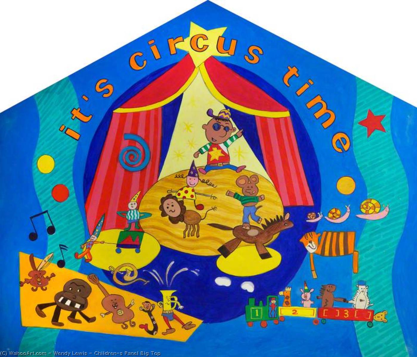 Children's Panel Big Top — Wendy Lewis
