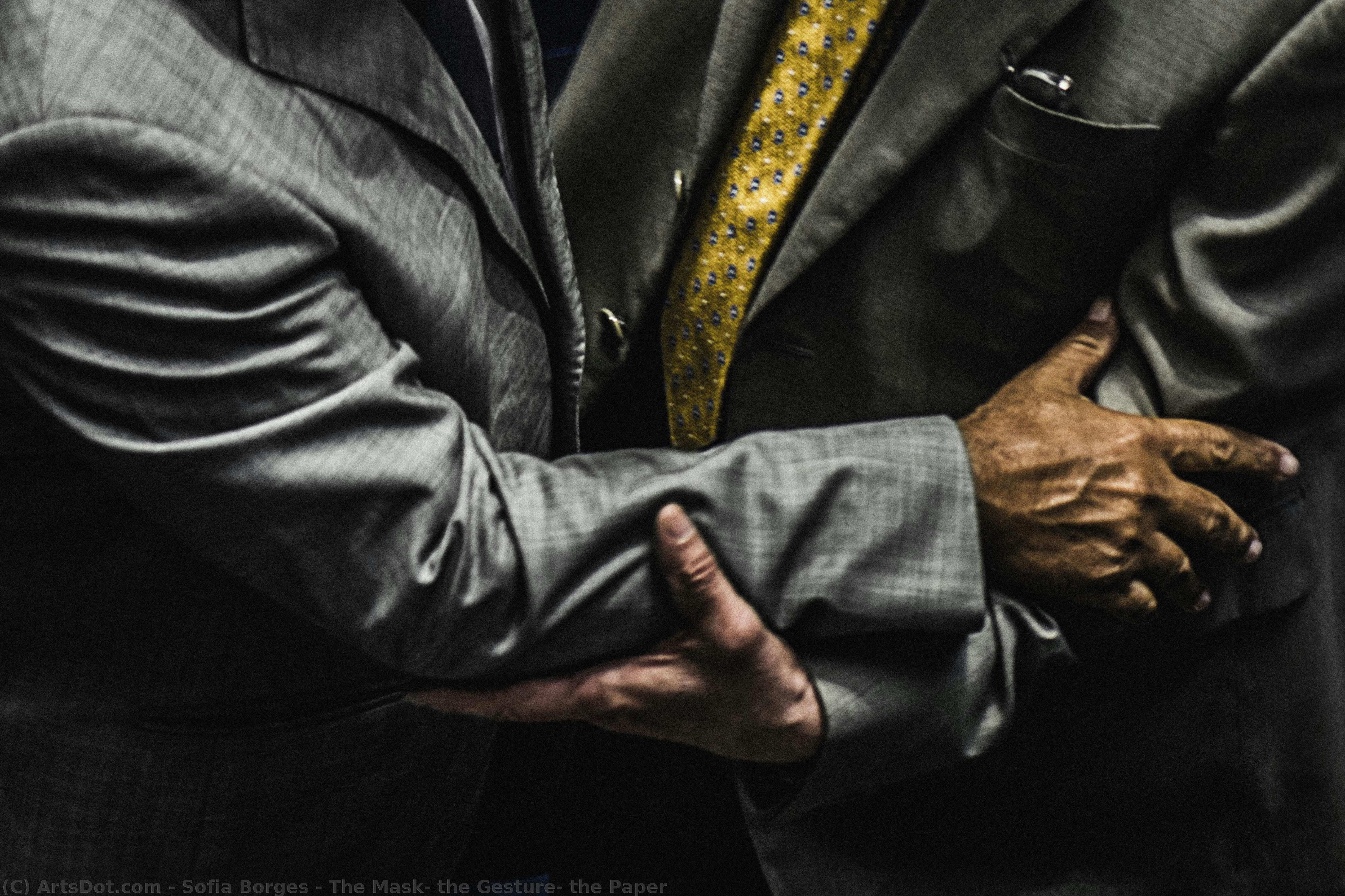The Mask, The Gesture, The Paper — Sofia Borges