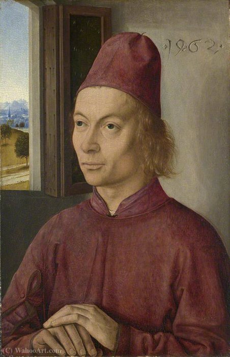 Portrait Of A Man — Dieric Bouts The Younger