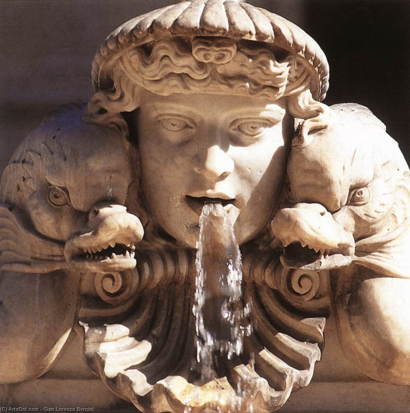Fountain Of The Moor (detail) — Ђан Лоренцо Бернини