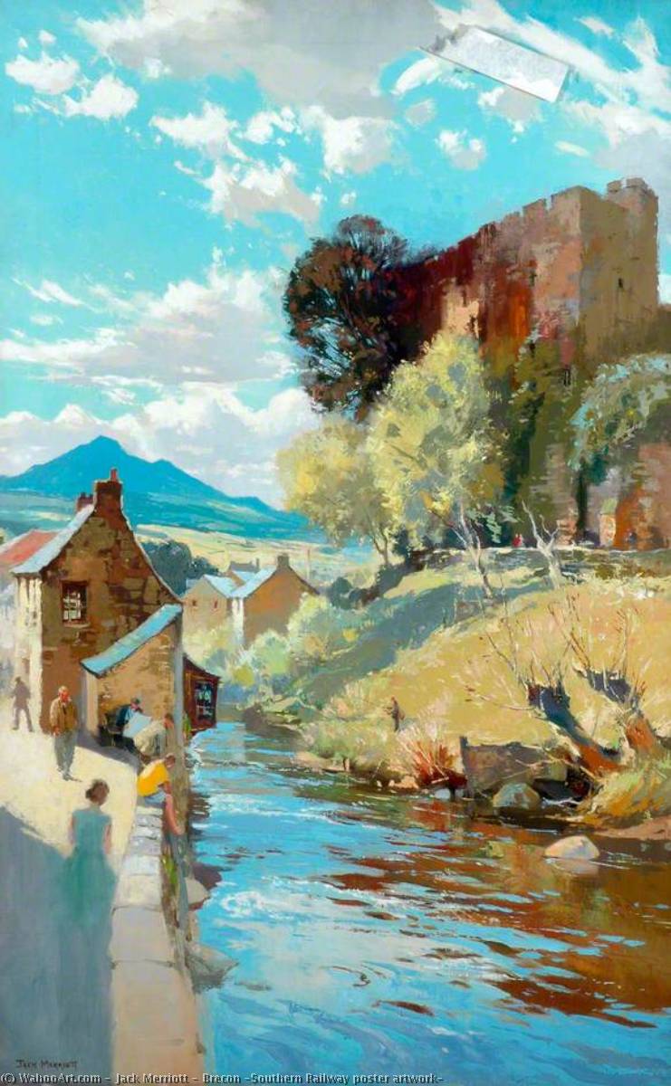 Brecon (southern Railway Poster Artwork) — Jack Merriott