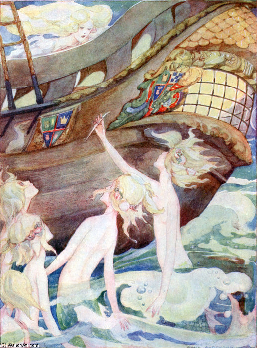 The Little Mermaid's Sisters — Anne Anderson