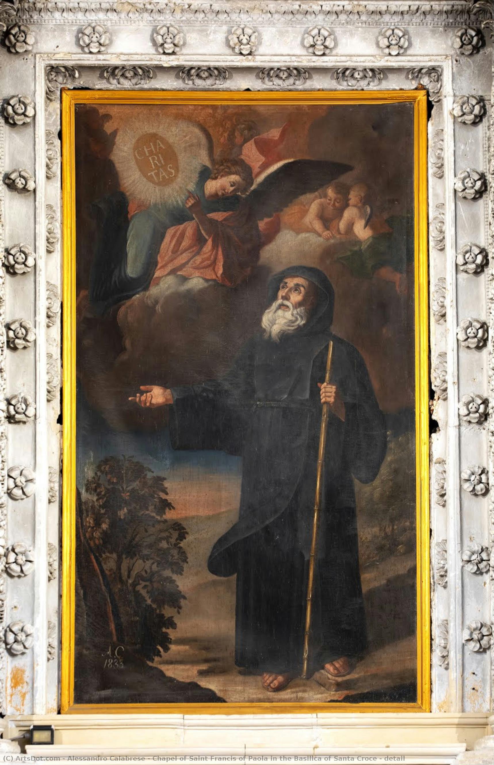 Chapel Of Saint Francis Of Paola In The Basilica Of Santa Croce - Detail — Alessandro Calabrese