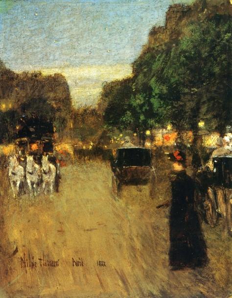 The Boid De Boulogne — Frederick Childe Hassam