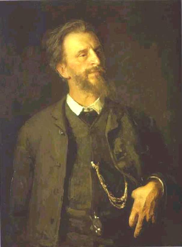 Portrait Of The Artist Grigory Myasoedov — Ilya Yefimovich Repin
