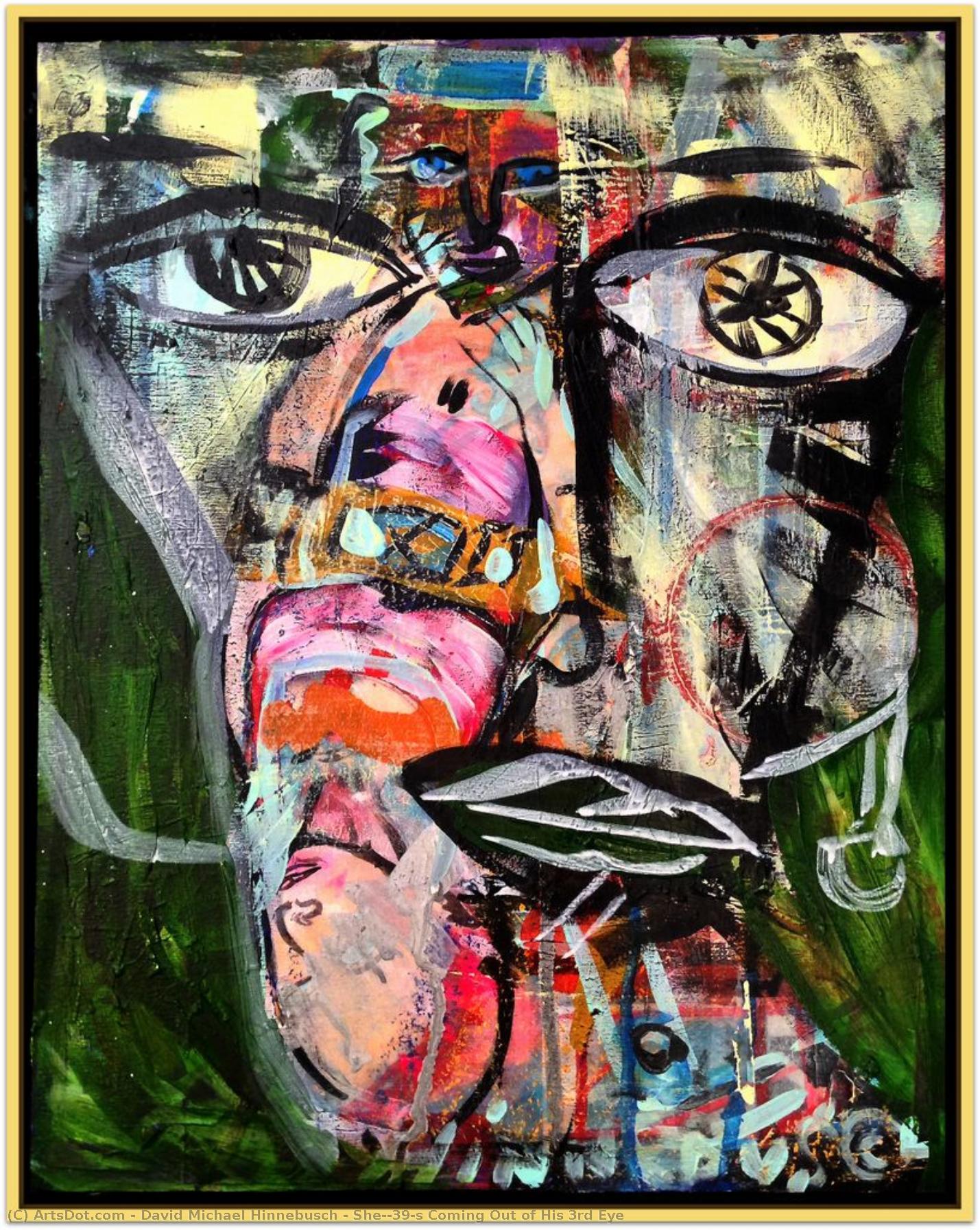 She's Coming Out Of His 3rd Eye — David Michael Hinnebusch