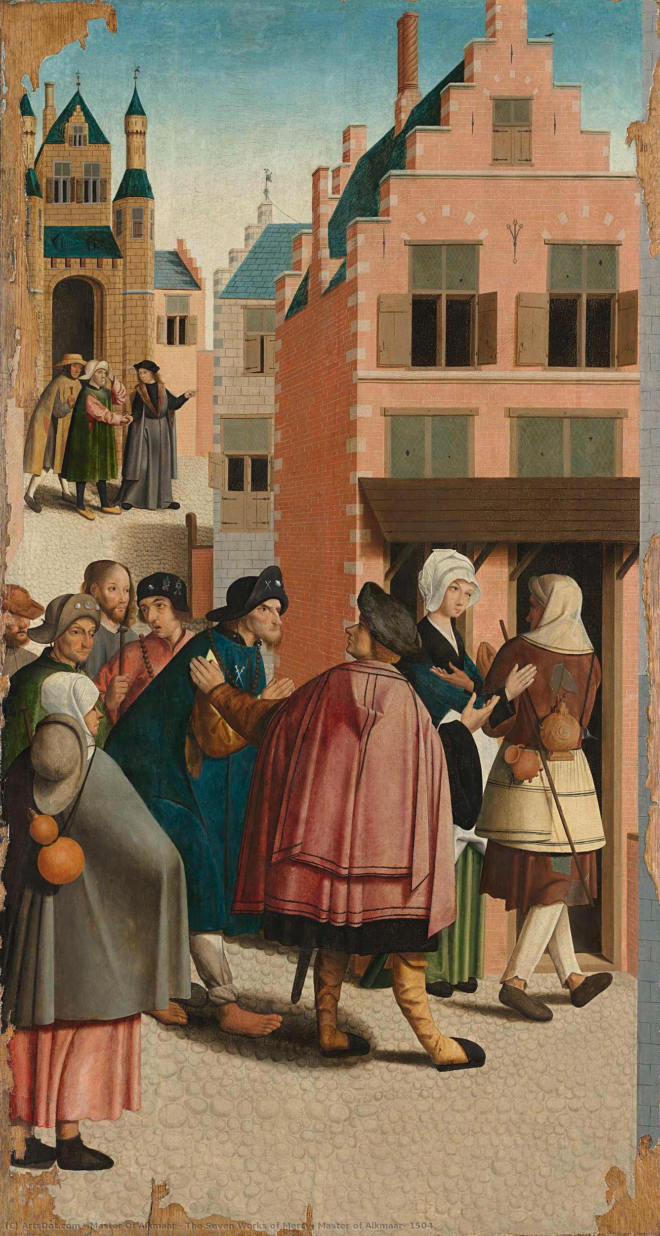 The Seven Works Of Mercy, Master Of Alkmaar, 1504 — Master Of Alkmaar
