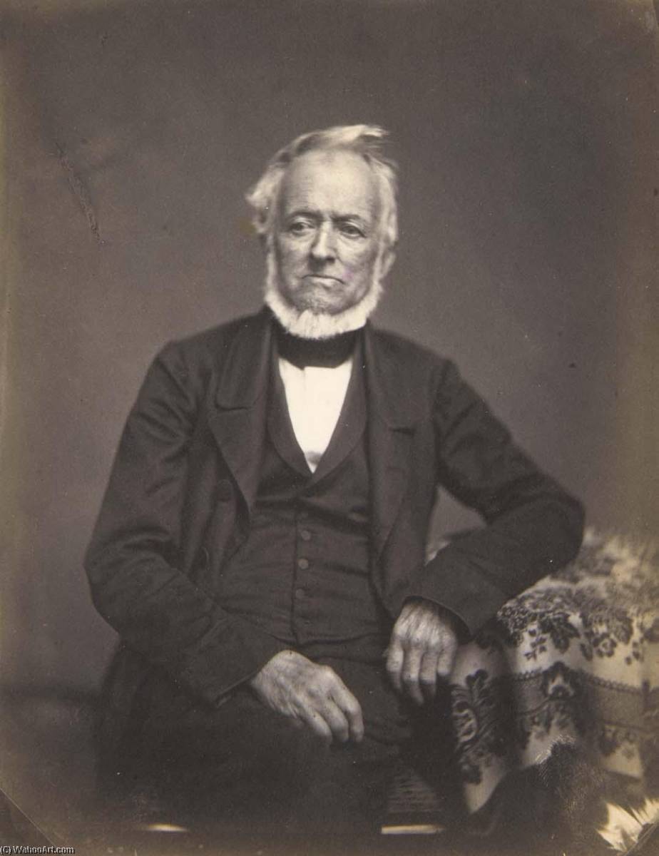 Portrait Of A Gentleman With White Hair — Oliver H Willard