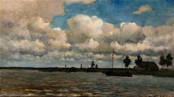 On The Nieuwkoopse Plassen — Jan Weissenbruch