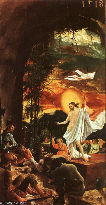 Resurrection, Oil On Panel, Art History Muse — Albrecht Altdorfer