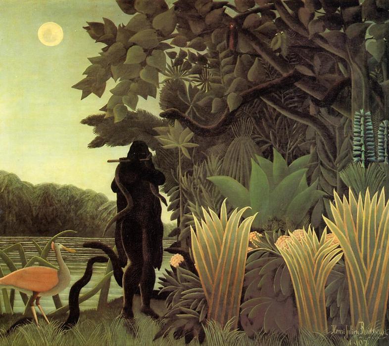 The Snake Charmer — Henri Julien Félix Rousseau (le Douanier)