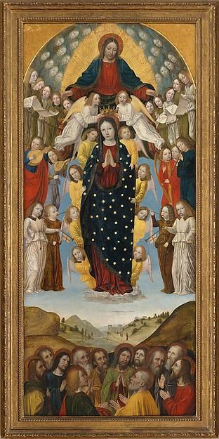 The Assumption Of The Virgin — Ambrogio Da Fossano (ambrogio Bergognone)