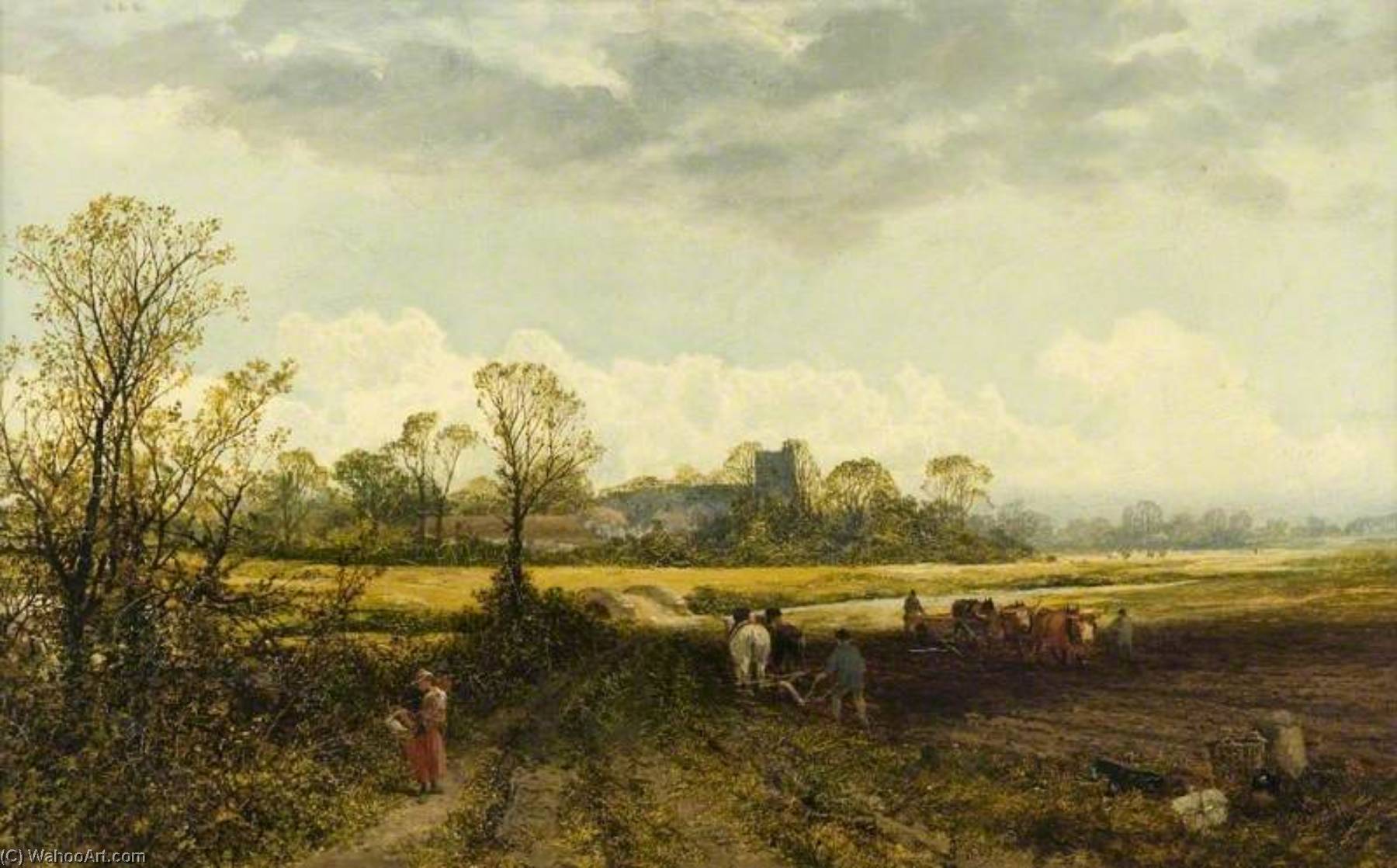 Church Field At Edmonton — James Peel