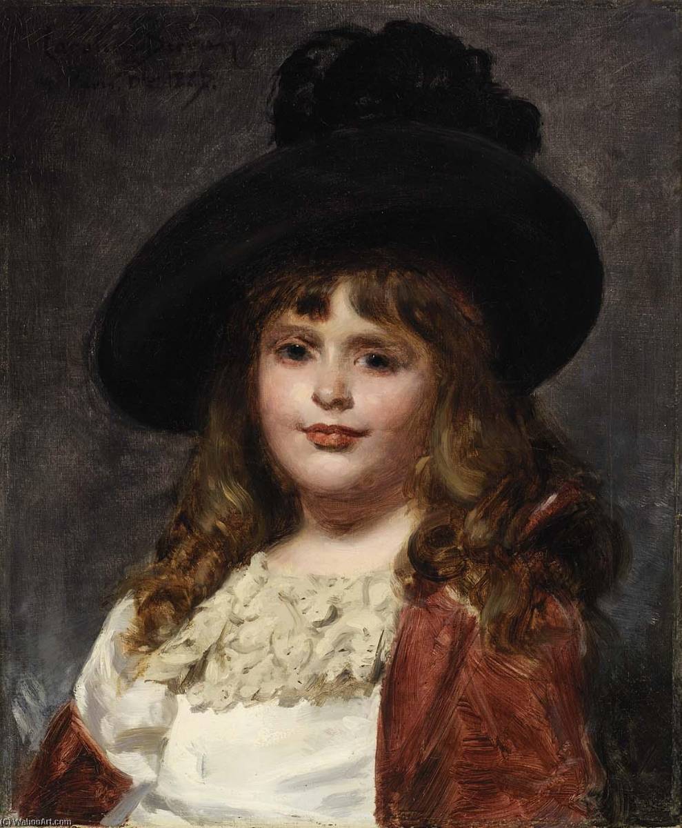 Laura At Seven — Carolus-duran (charles-auguste-emile Durand)