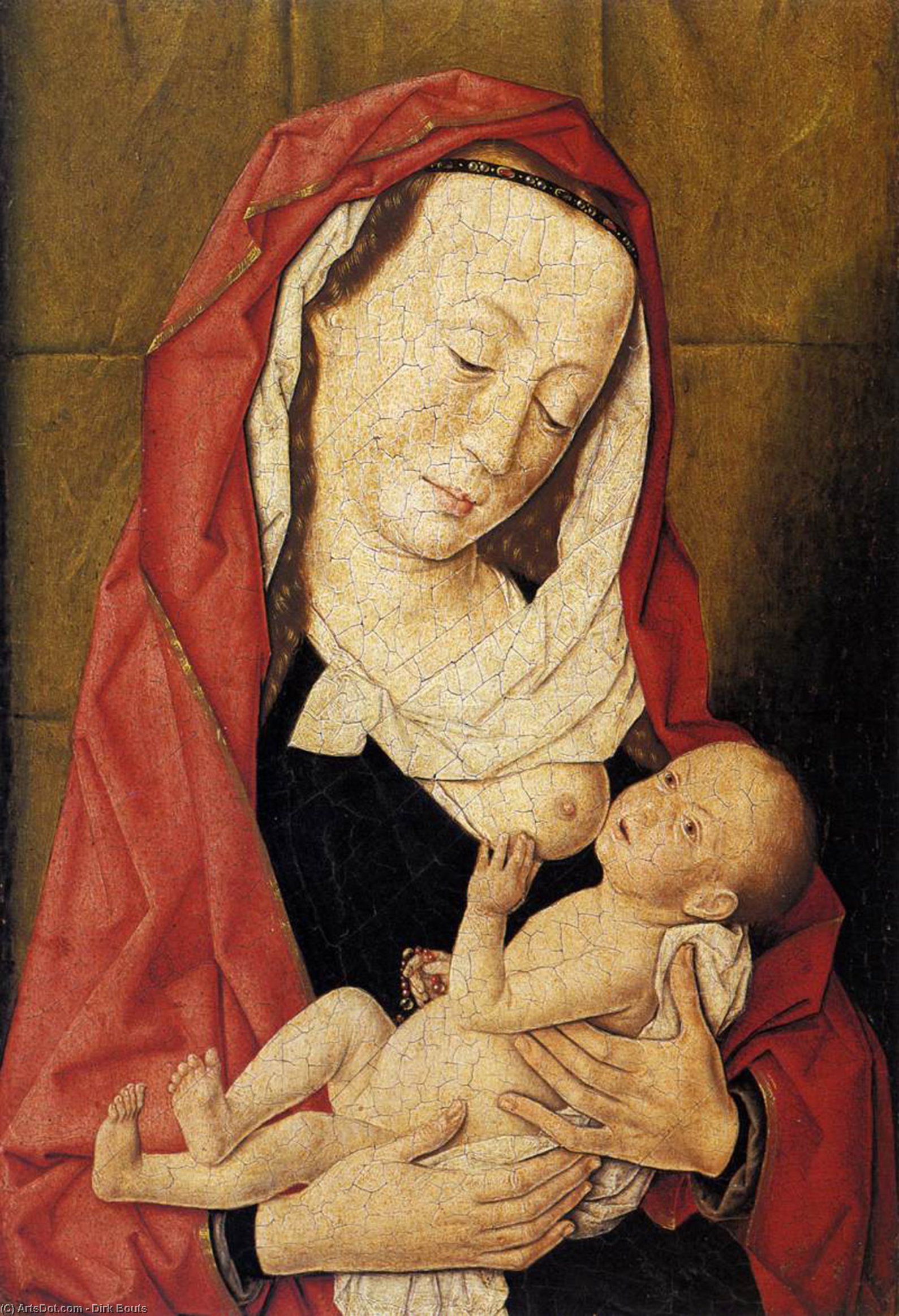 Virgin And Child — Dierec Bouts