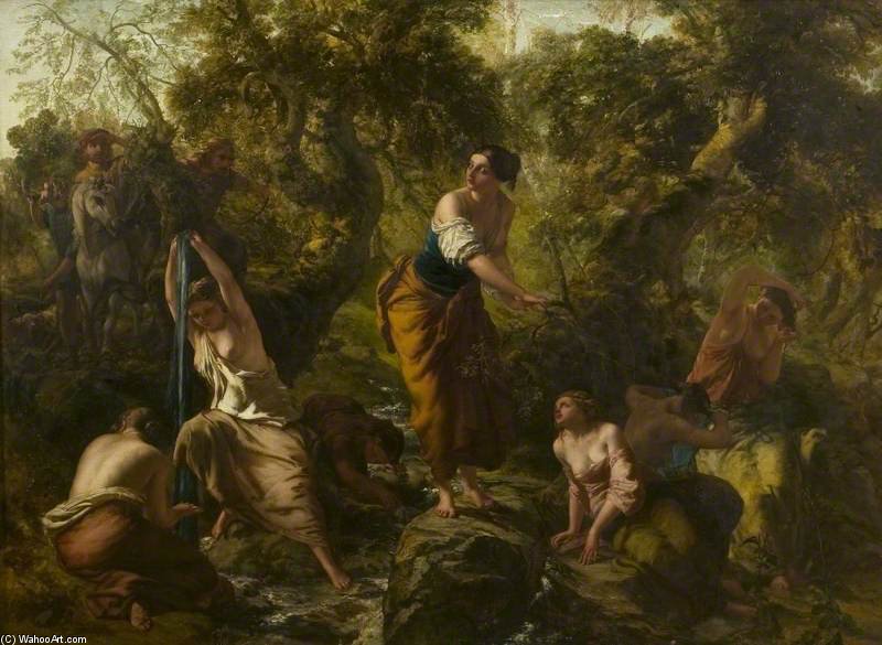 Arlète, A Peasant Girl Of Falaise In Normandy, First Discovered By Duke Robert Le Diable — Paul Falconer Poole