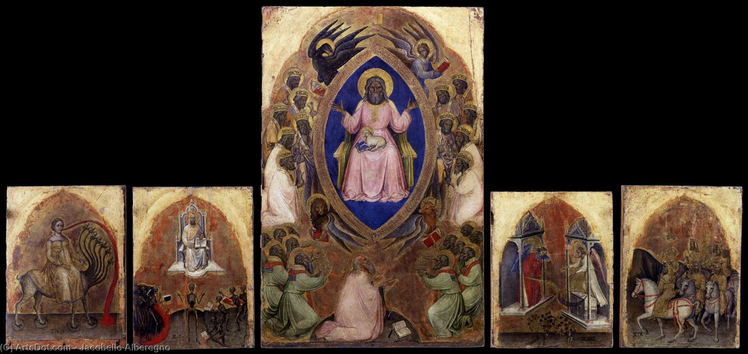 Polyptych Of The Apocalypse — Jacobello Alberegno