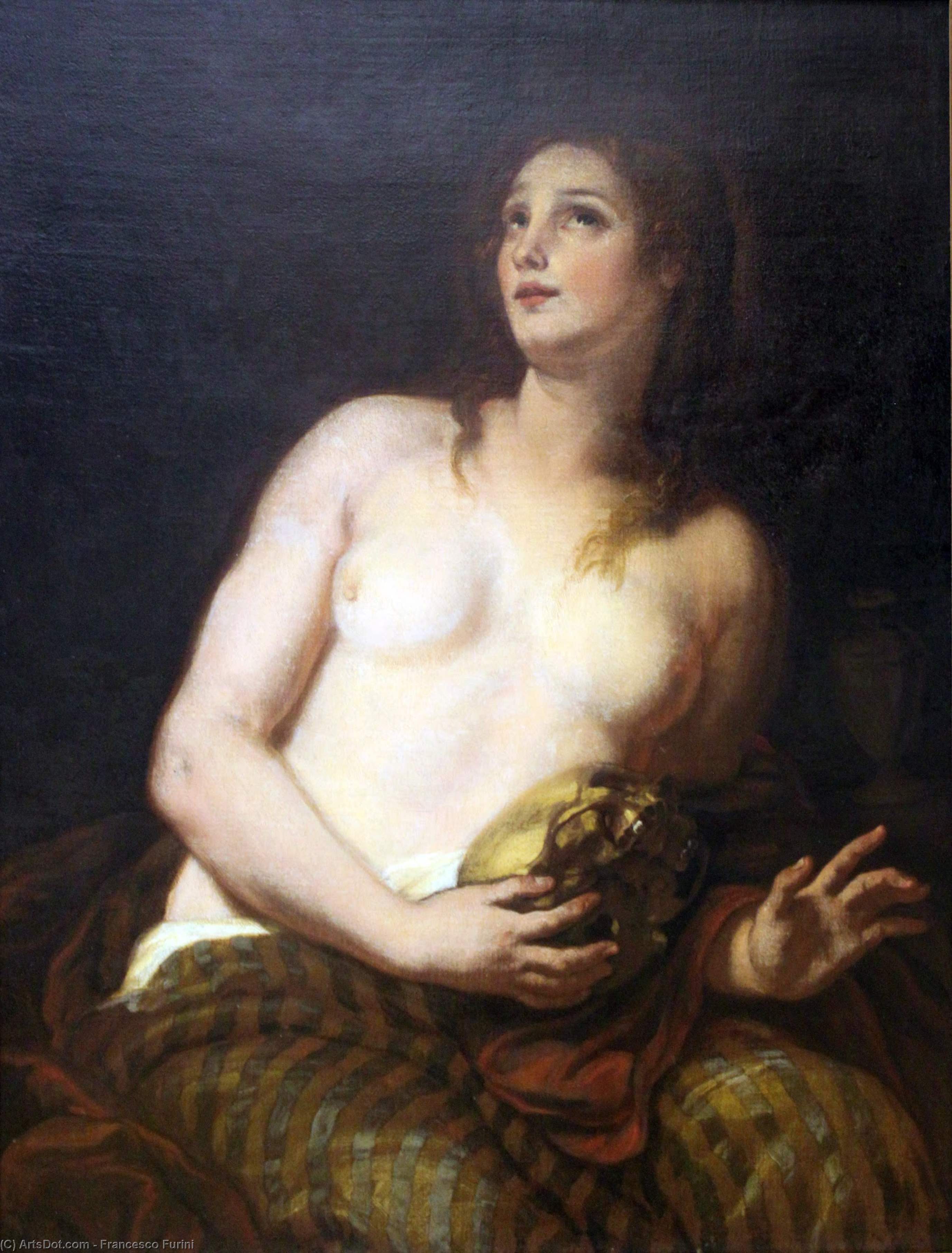 The Repentant Mary Magdalene — Francesco Furini