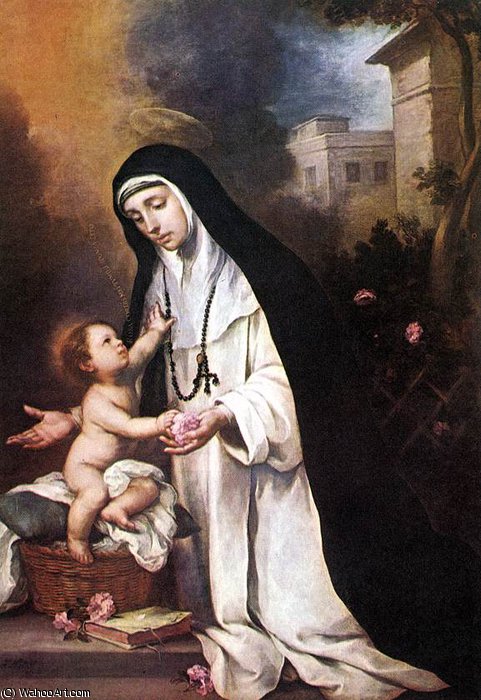St Rose Of Lima — Bartolomé Esteban Murillo
